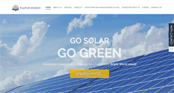 Desktop Screenshot of paawan-energy.com
